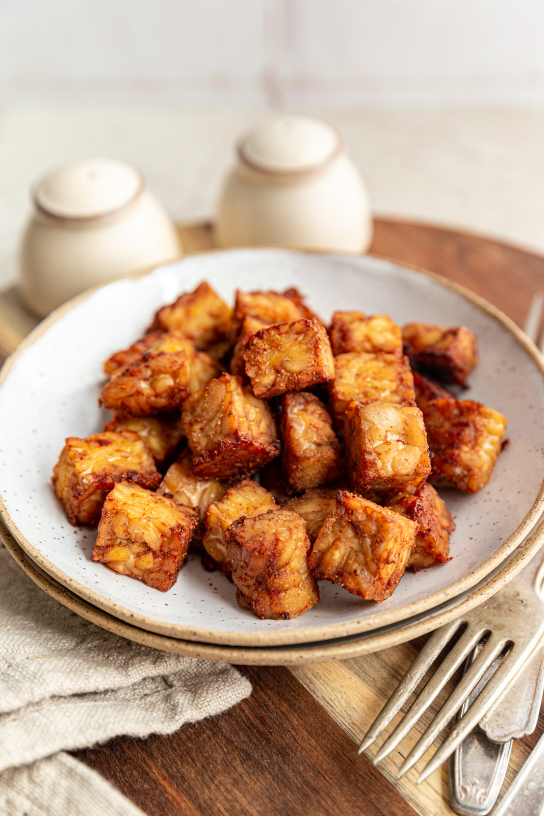 Crispy Baked Tempeh